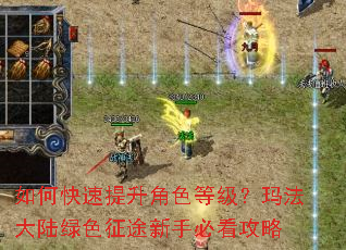 如何快速提升角色等级?玛法大陆绿色征途新手必看攻略 如何快速提升角色等级?玛法大陆绿色征途新手必看攻略
