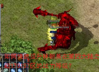 如何快速提升林朝英在第四大陆之巅170157区的战力等级? 如何快速提升林朝英在第四大陆之巅170157区的战力等级?