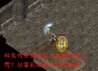 神鬼传奇私服新手如何快速开荒?从零到精通的完整指南 神鬼传奇私服新手如何快速开荒?从零到精通的完整指南