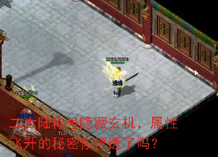 二大陆称号隐藏玄机,属性飞升的秘密你悟透了吗? 二大陆称号隐藏玄机,属性飞升的秘密你悟透了吗?