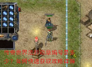 传奇世界法师勋章编号是多少?如何快速获取攻略详解 传奇世界法师勋章编号是多少?如何快速获取攻略详解