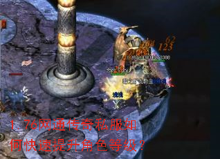 1.76网通传奇私服如何快速提升角色等级? 1.76网通传奇私服如何快速提升角色等级?