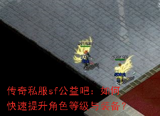 传奇私服sf公益吧:如何快速提升角色等级与装备? 传奇私服sf公益吧:如何快速提升角色等级与装备?