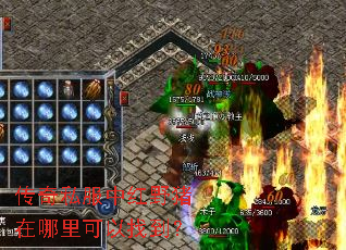 传奇私服中红野猪在哪里可以找到? 传奇私服中红野猪在哪里可以找到?