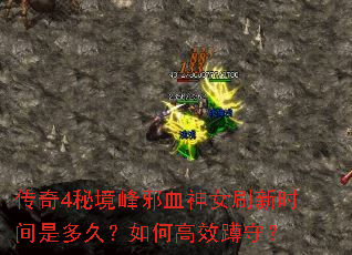 传奇4秘境峰邪血神女刷新时间是多久?如何高效蹲守? 传奇4秘境峰邪血神女刷新时间是多久?如何高效蹲守?