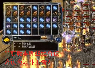 当前版本哪些组合被公认为战斗王者? 当前版本哪些组合被公认为战斗王者?