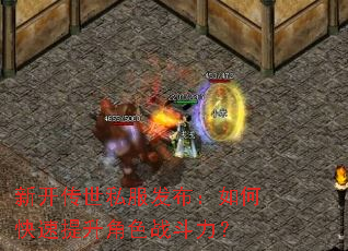 新开传世私服发布:如何快速提升角色战斗力? 新开传世私服发布:如何快速提升角色战斗力?